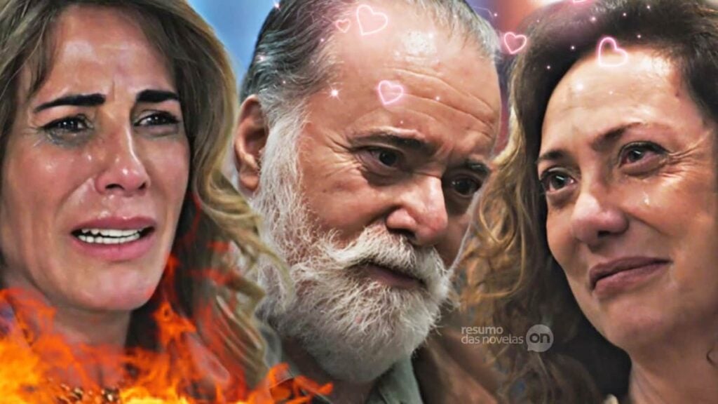 declaração de amor e BEIJO QUENTE Antônio se entrega a Agatha e