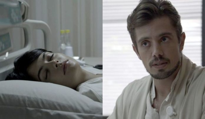 O Outro Lado do Paraíso: Adriana implora para Patrick ficar com ela