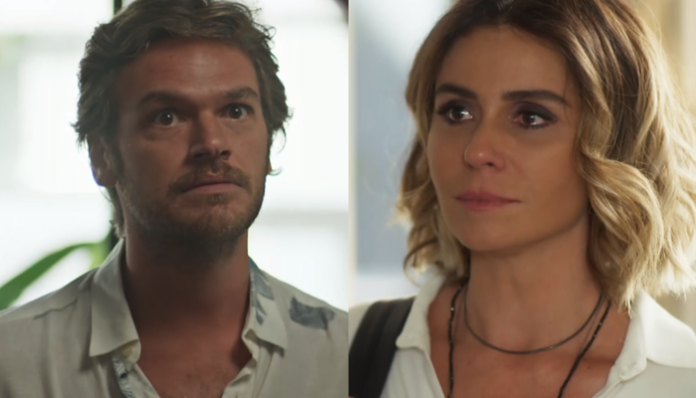 Luzia e Beto em Segundo Sol (Foto: Reprodução)