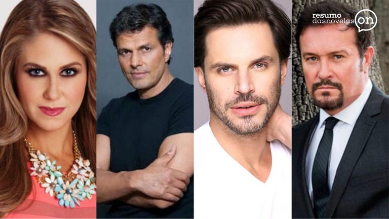 Elenco da novela Que Pobres Tão Ricos - SBT