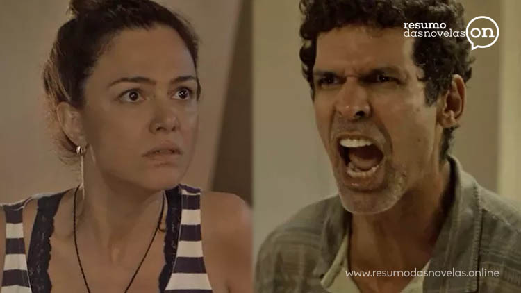 Lourival descobre caso de selma e maura - segundo sol