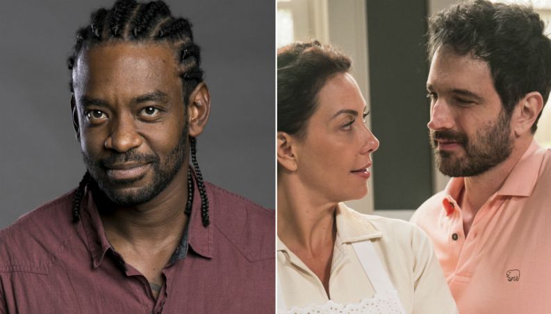 Roberval, Cacau e Edgar se encontrarão em Segundo Sol (Foto: Divulgação/Globo)