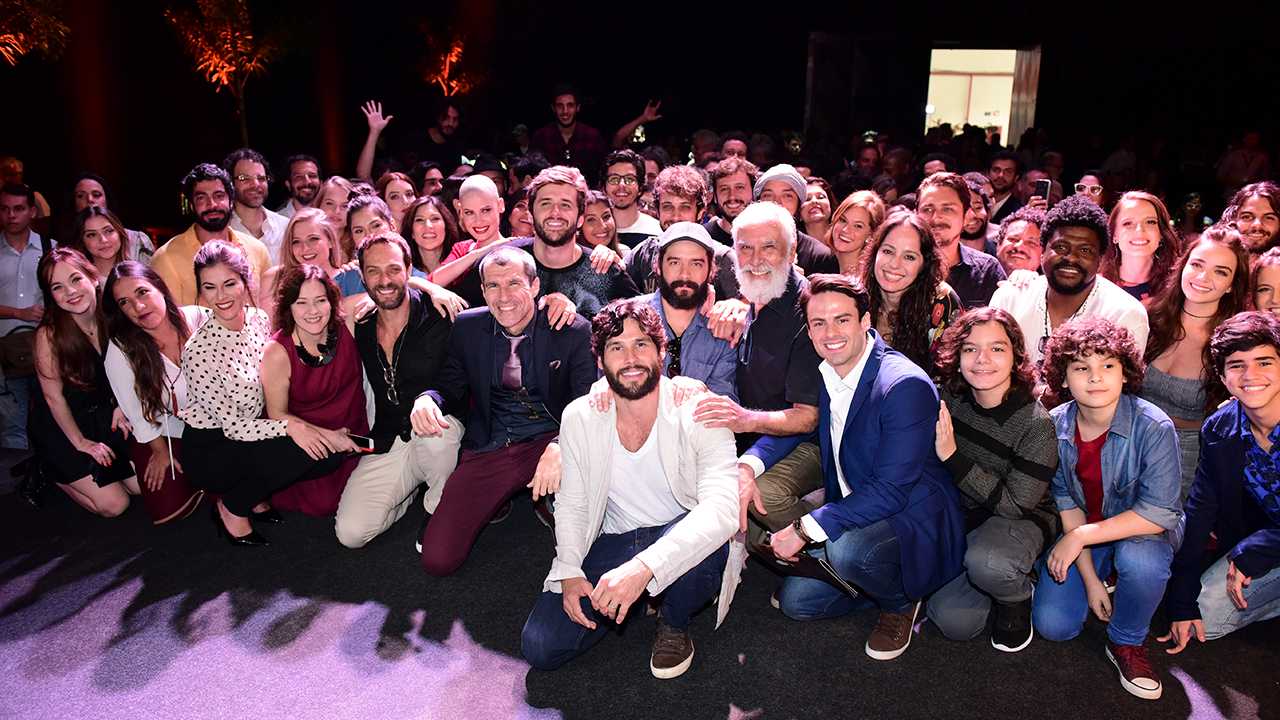 Elenco da novela Jesus (Foto: Reprodução)