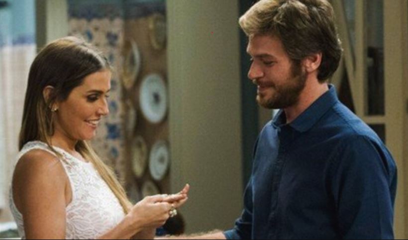 Beto e Karola se reconciliarão em Segundo Sol (Foto: Reprodução)