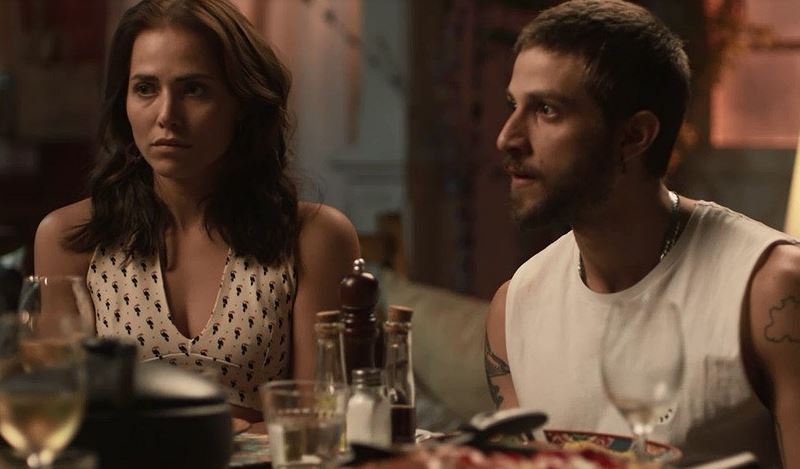 Ícaro e Rosa em cena de Segundo Sol (Foto: Reprodução)