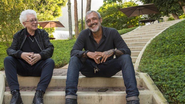 Aguinaldo Silva e Rogério Gomes (Foto: Divulgação)