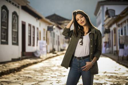 A atriz Vitória Strada (Foto: João Miguel Junior/Rede Globo/Divulgação)