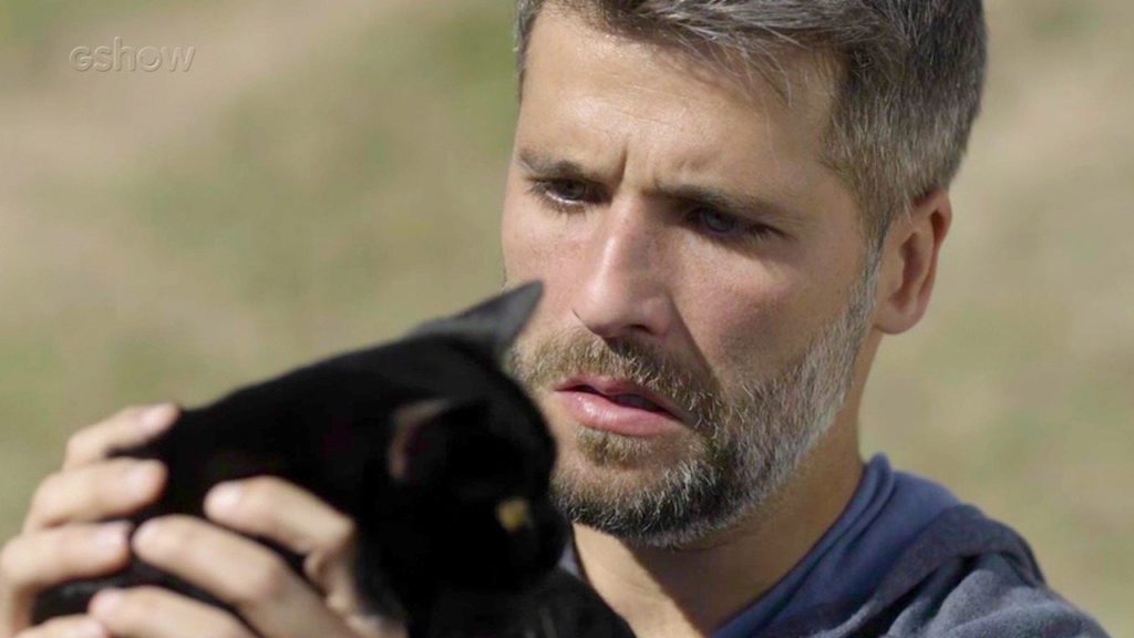 Gabriel em O Sétimo Guardião (Foto: Reprodução/Globo)