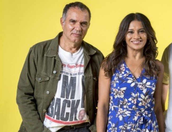 Herculano e Janaína em Verão 90 (Foto: Divulgação)