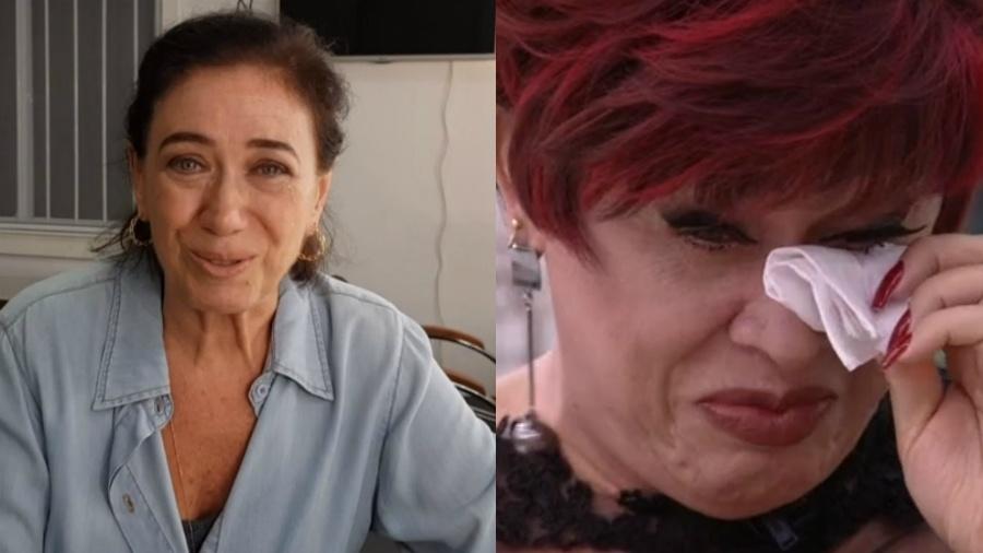 Amigas e rivais na novela, Lilia Cabral faz Nany People chorar com homenagem na TV
