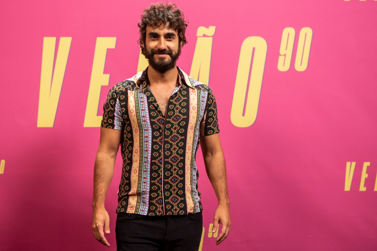 O ator Gabriel Godoy, que vive o Galdino em Verão 90 (Foto: Divulgação)