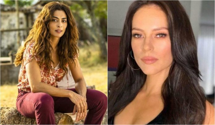 Juliana Paes e Paolla Oliveira contracenarão em A Dona do Pedaço (Foto: Reprodução)