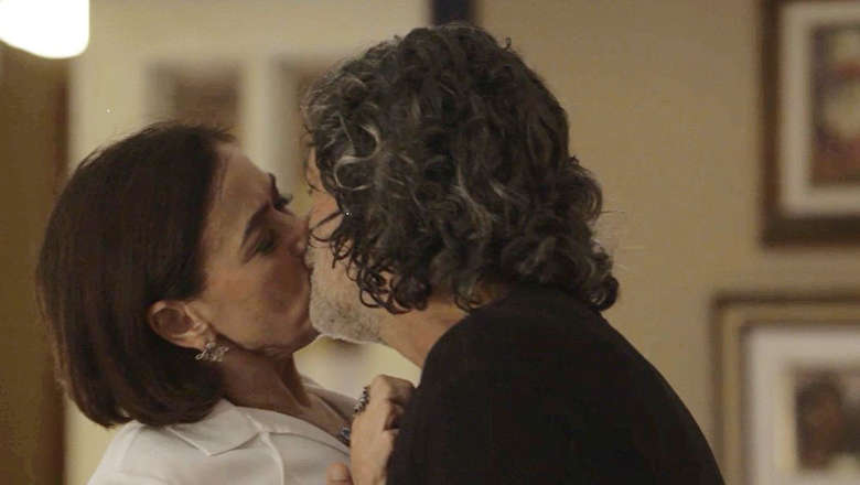 Valentina e Murilo em cena de O Sétimo Guardião (Foto: Reprodução)