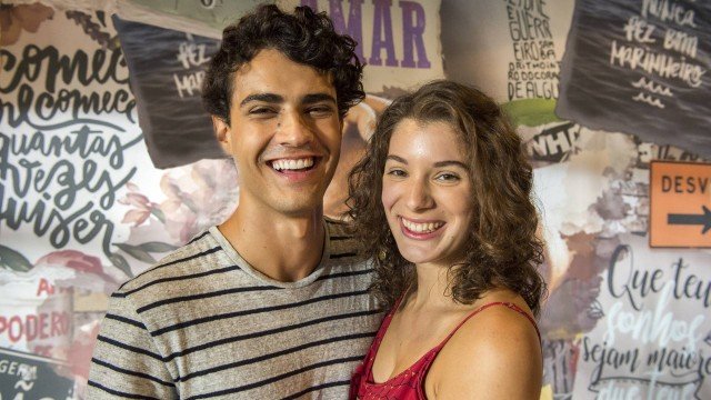 Guga e Meg, personagens da novela Malhação Toda Forma de Amar (Foto: Estevam Avellar/Rede Globo/Divulgação)