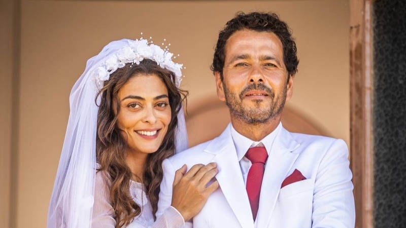 Maria da Paz (Juliana Paes) e Amadeu (Marcos Palmeira) em A Dona do Pedaço