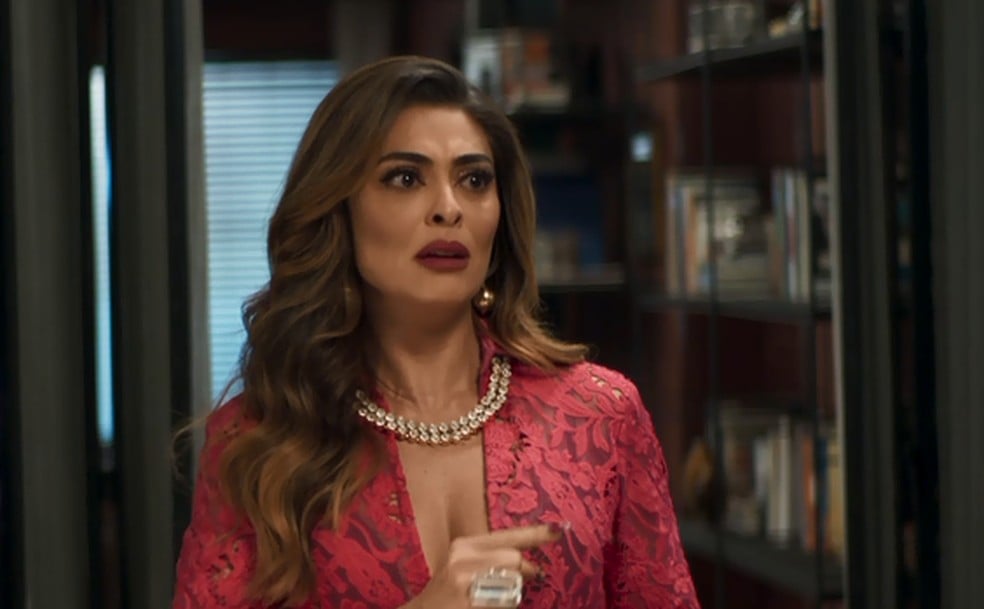 Maria da Paz em cena da novela das 21h da Globo, A Dona do Pedaço (Foto: Reprodução)