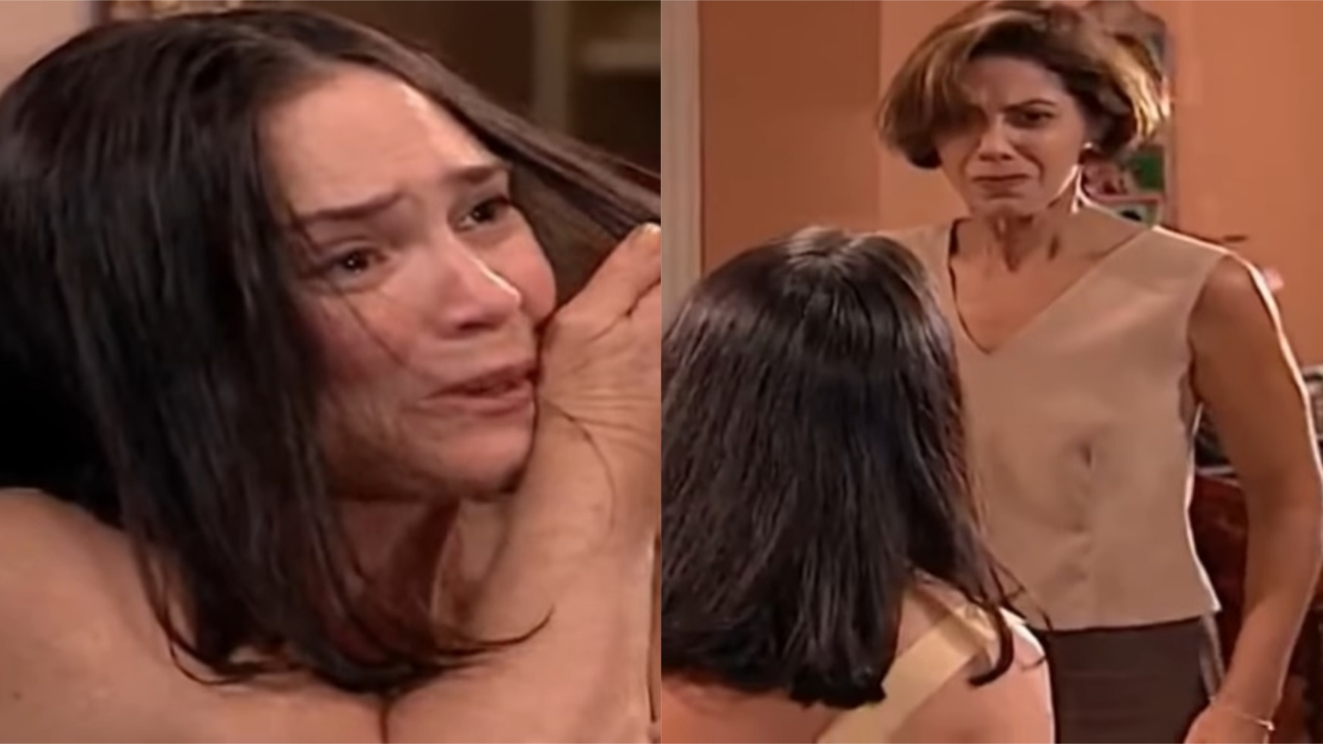 Por Amor: Virgínia descobre a troca de bebês e dá uma surra em Helena