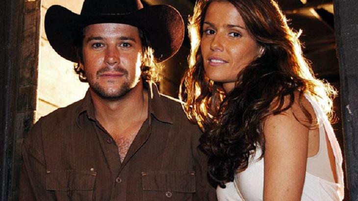 O ator Murilo Benício e a atriz Deborah Secco em América (Foto: Divulgação)