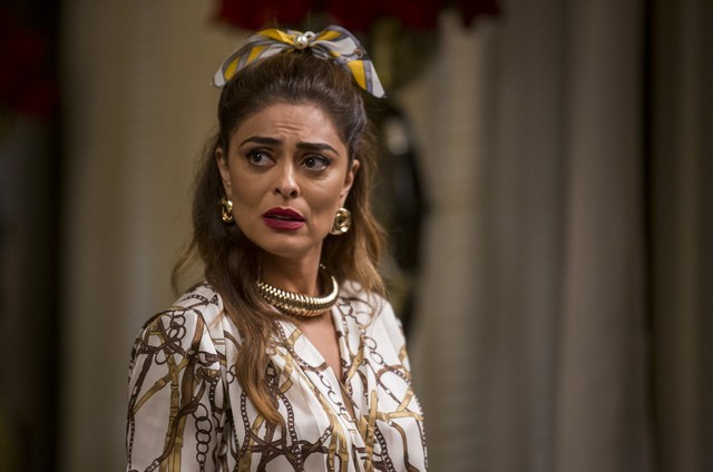 Maria da Paz em cena da novela das 21h da Globo, A Dona do Pedaço (Foto: Reprodução)