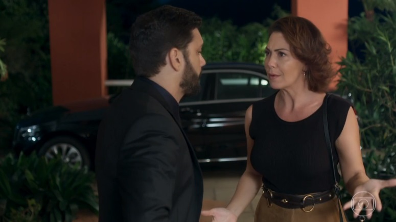 Diego e Nana em cena da novela das 19h, Bom Sucesso (Foto: Reprodução)