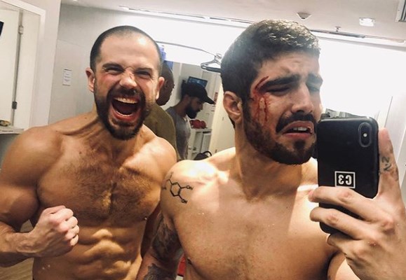 Duda Nagle comemora cena de luta com Caio Castro: “Minha vocação”