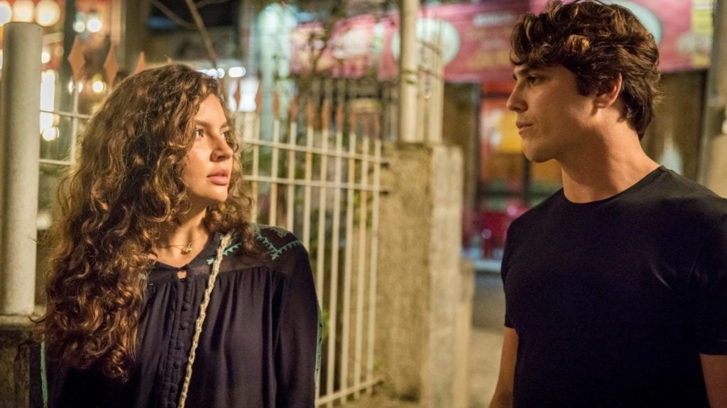 Rui e Rita na novela Malhação (Foto: Reprodução)