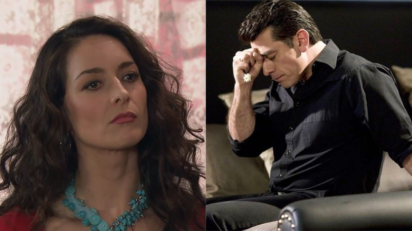 Rogério descobre que Cíntia matou Elias e ela foge da fazenda em A Que Não Podia Amar