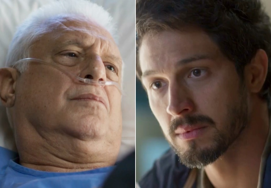 Alberto e Marcos na novela das 19h, Bom Sucesso (Foto: Montagem)