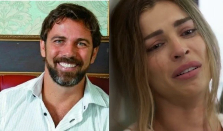 Paloma e Elias em cena da novela Bom Sucesso (Foto: Montagem)