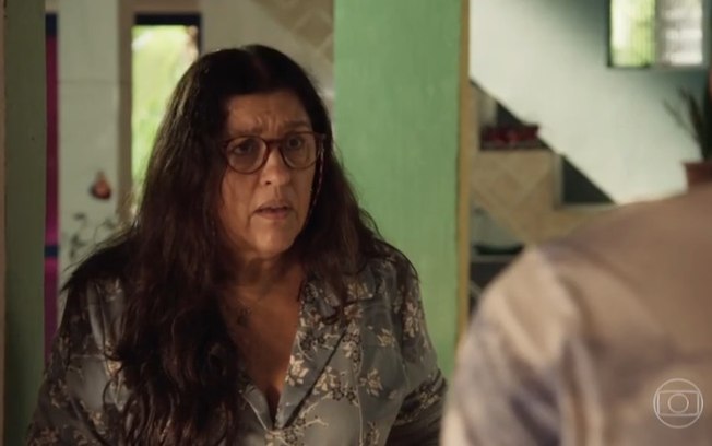 Lurdes em cena da novela Amor de Mãe (Foto: Reprodução)