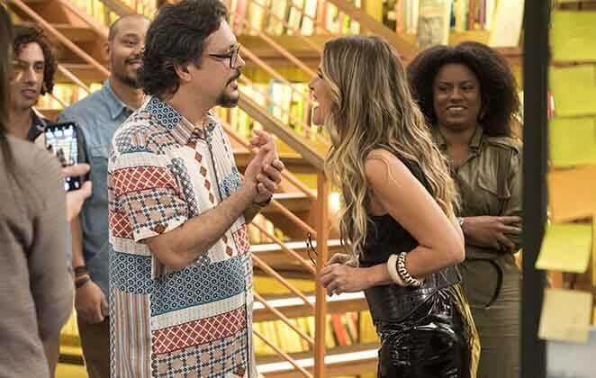 Mario em cena da novela das 19h, Bom Sucesso (Foto: Reprodução)