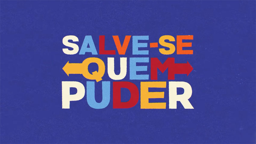 Logo da novela Salve-se Quem Puder