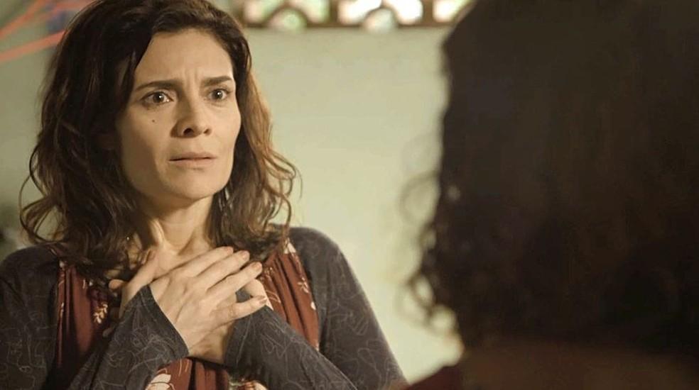 Leila em cena da novela Amor de Mãe - Foto: Reprodução