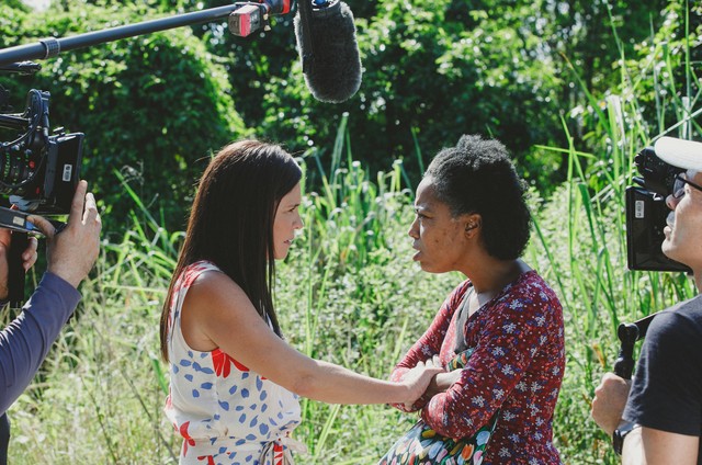 Thelma e Rita em cena da novela Amor de Mãe (Foto: Isabella Pinheiro/ Gshow )  