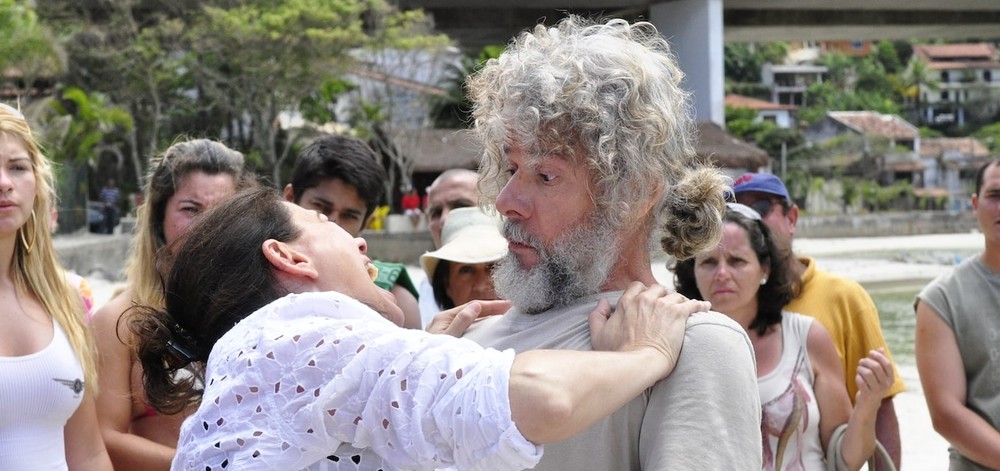 Griselda e Pereirinha em cena da novela Fina Estampa (Foto: Divulgação)