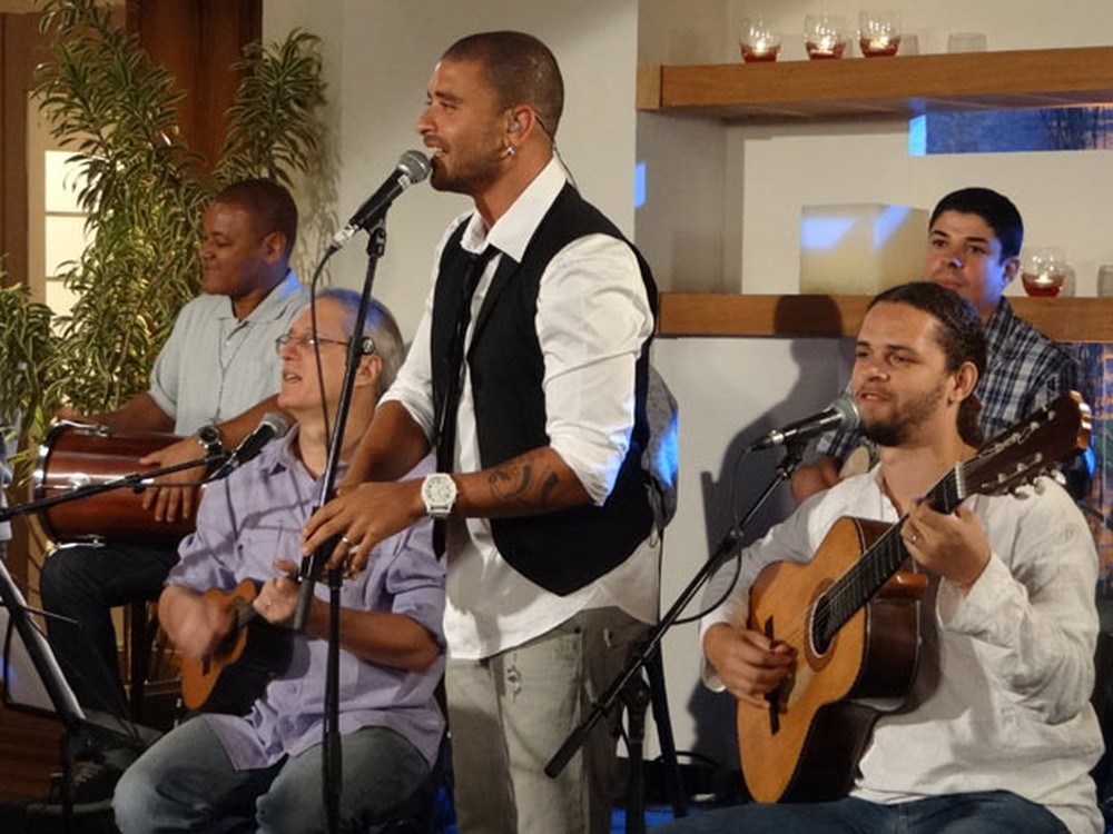 Diogo Nogueira em cena de Fina Estampa - Foto: Reprodução