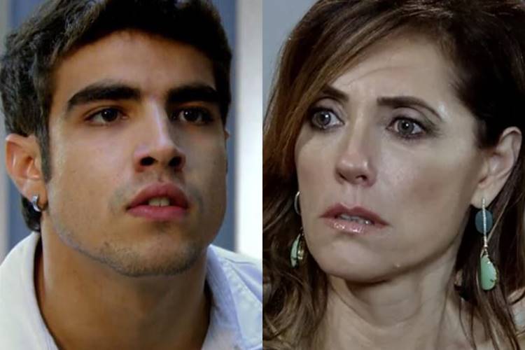 Antenor (Caio Castro) tentará armar contra Tereza Cristina (Christiane Torloni), mas se dará mal  em Fina Estampa (Foto: Reprodução)