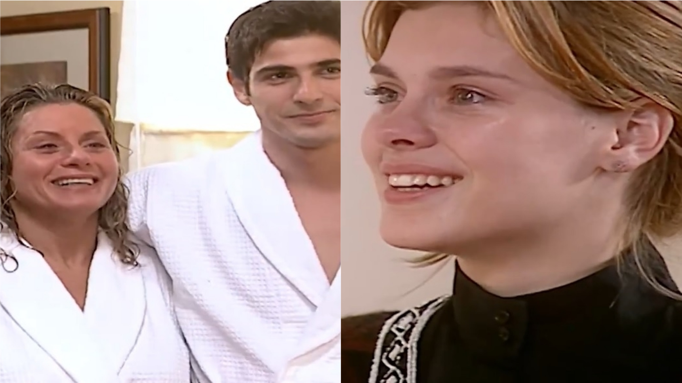 Edu finalmente conhece Camila e mocinha fica encantada com boy de Helena