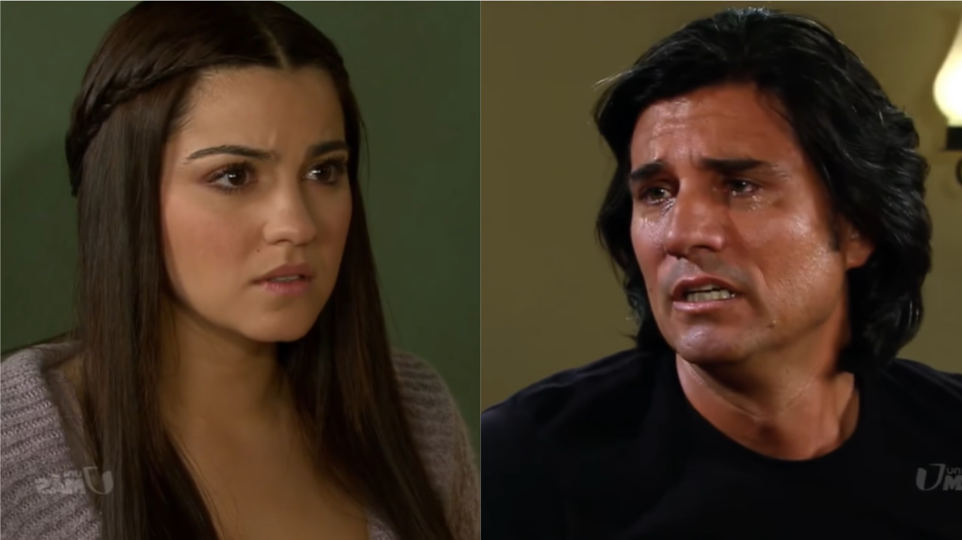 Padre João Paulo descobre que é pai de Maria e fica incrédulo