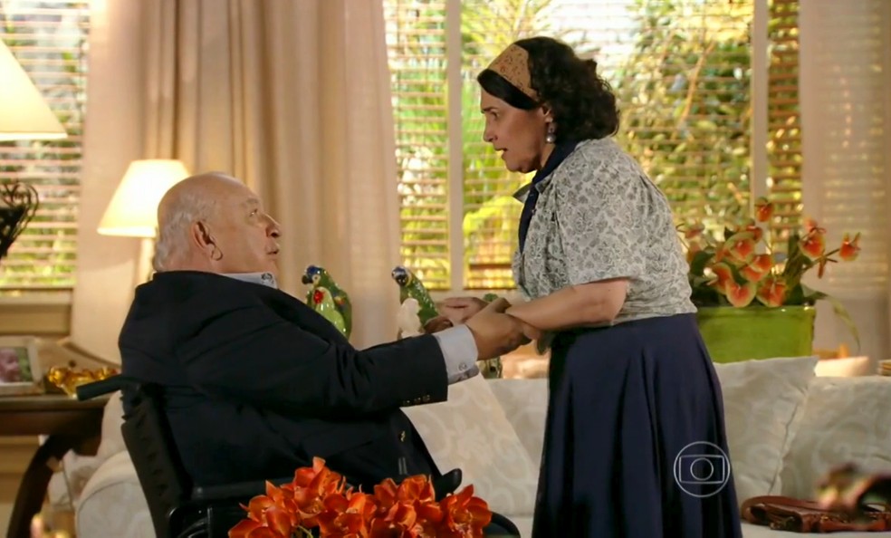 Dionísio e Maria Adília em cena de Flor do Caribe - Foto: Reprodução