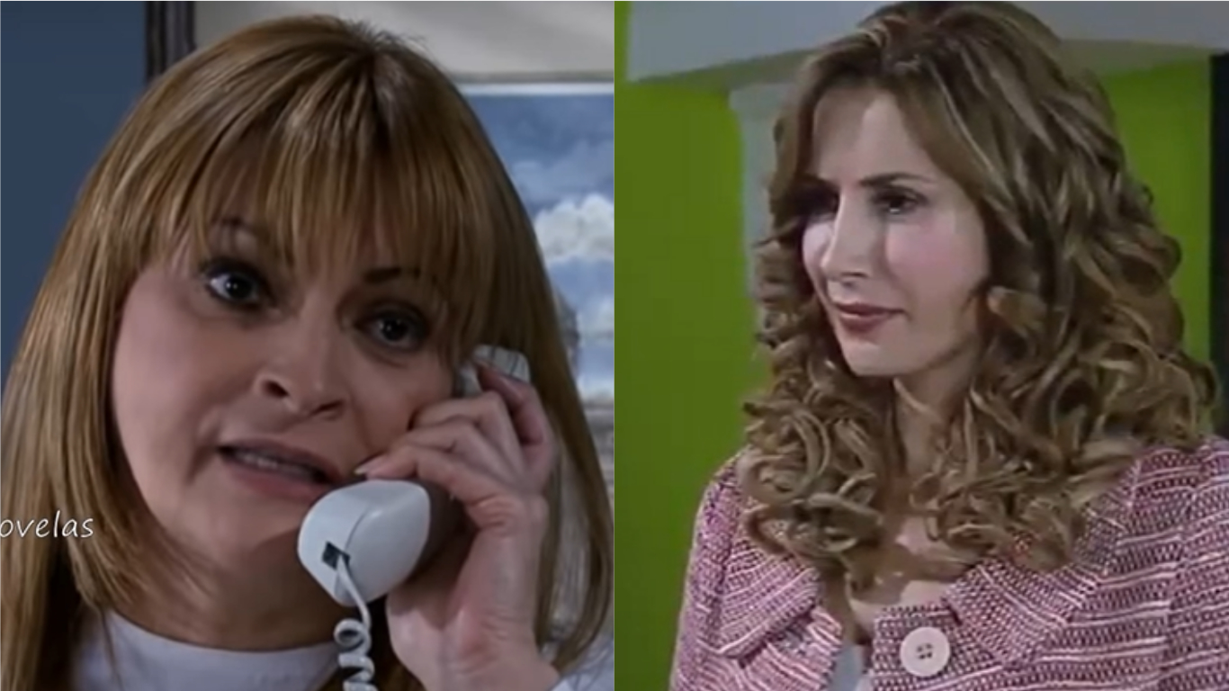 Josefina trai Roberta e liga para Regina para dizer que ela não é sua filha
