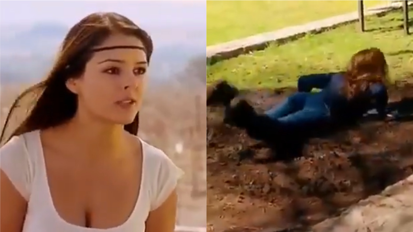 Priscila tenta roubar Carlos e Matilde esfrega a cara da rival na lama: “Imunda!”