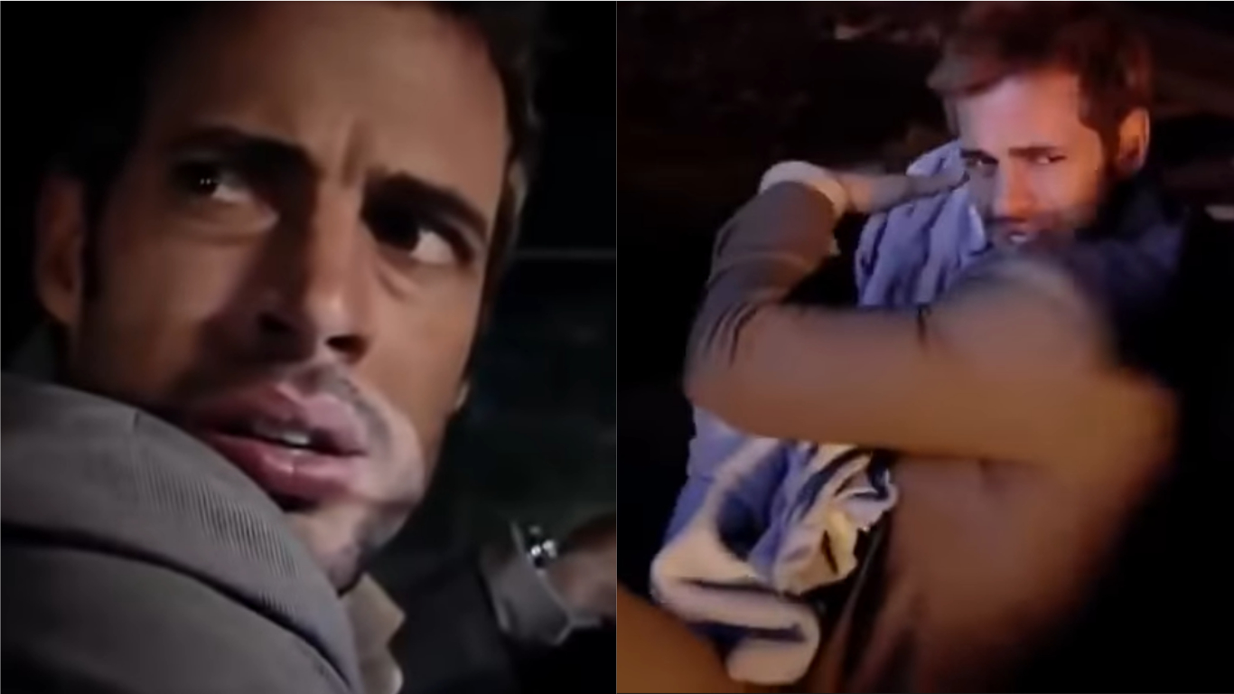 Max e o filho ficam presos nos trilhos do trem e ele se desespera com tragédia