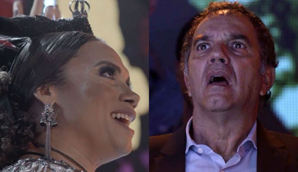 Elis Miranda (Silvero Pereira) e Eurico (Humberto Martins) de A Força do Querer (Foto: Divulgação/ TV Globo)