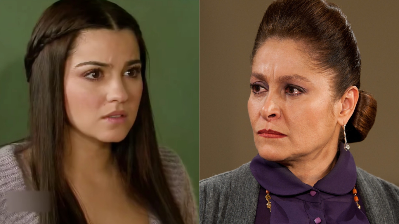 Fim de linha! Maria flagra Bernarda falando de sua mãe e exige saber o nome da mulher
