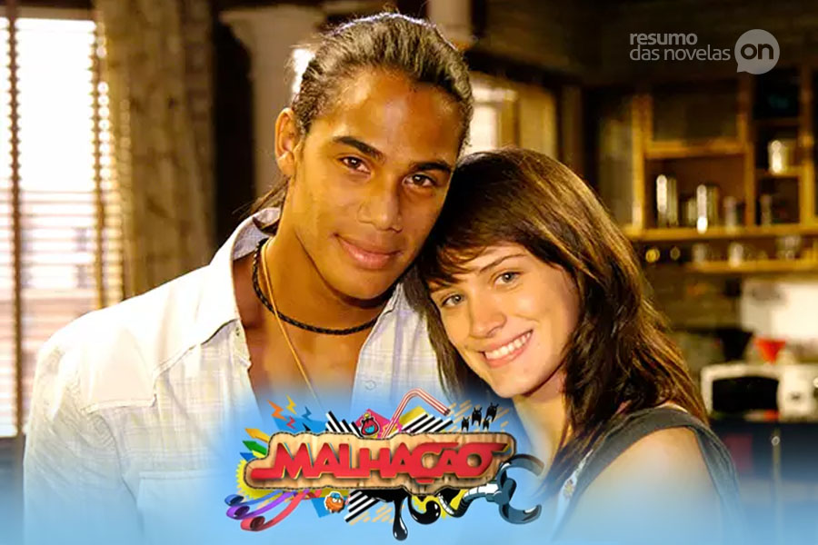 Capa do resumo da novela malhação 2009 do Canal Viva