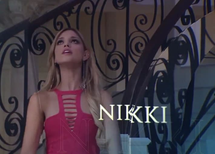 Personagem Nikki de Amores Verdadeiros