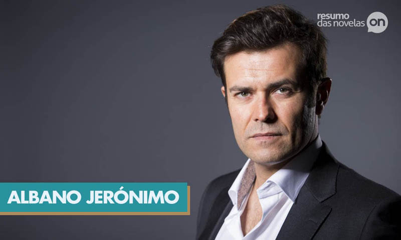 Ator Albano Jerónimo da novela Nazaré