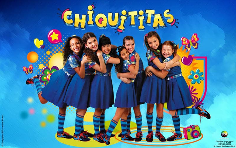 Capa do resumo da novela Chiquititas