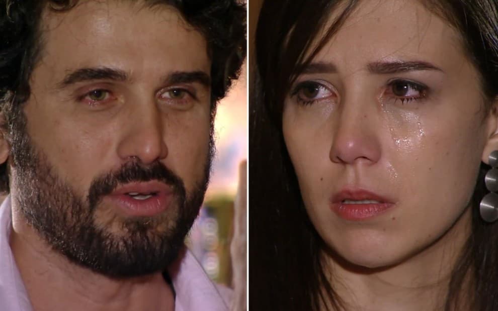 Em A Vida da Gente, Gabriel decide terminar com Manuela (Foto: Reprodução)